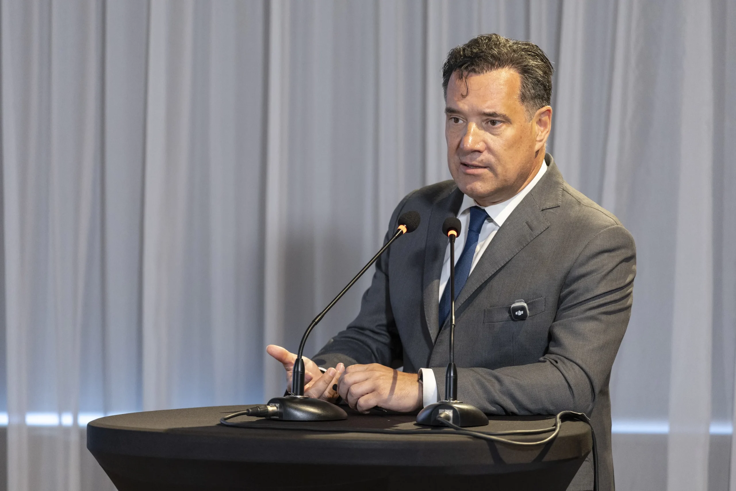 Minister Georgiadis Adonis Georgiadis, Minister of Health of the Hellenic Republic